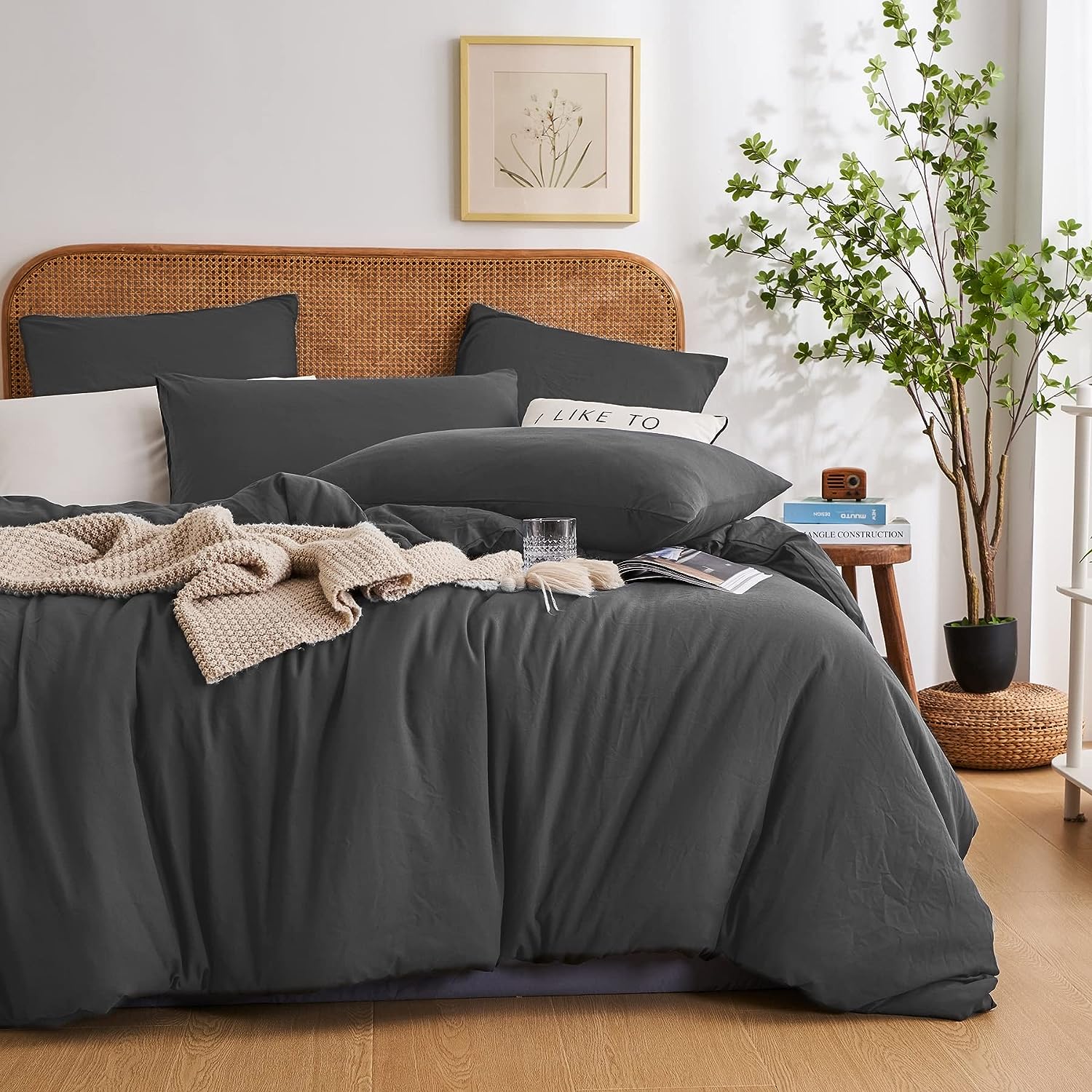 Housse de Couette Unie 2 Housse de Couette Unie – Image 2